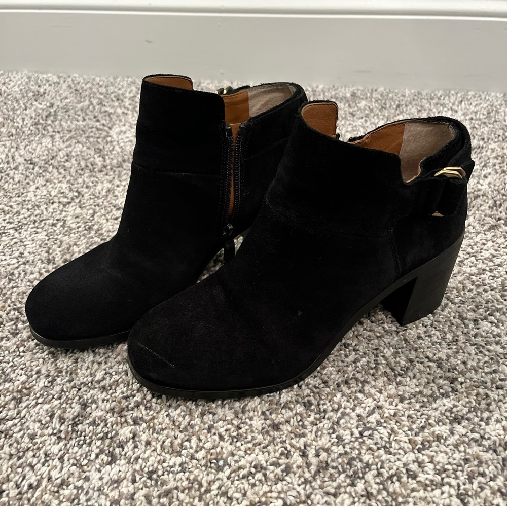 Sarto by Franco Sarto Suede Matisse Booties Women’s 7M